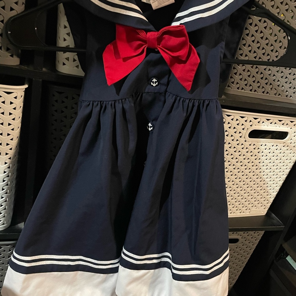 Girls sailor dress